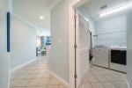 Walk in Laundry Room with Full Size Washer & Dryer